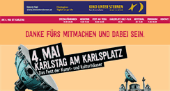 Desktop Screenshot of karlsplatz.org